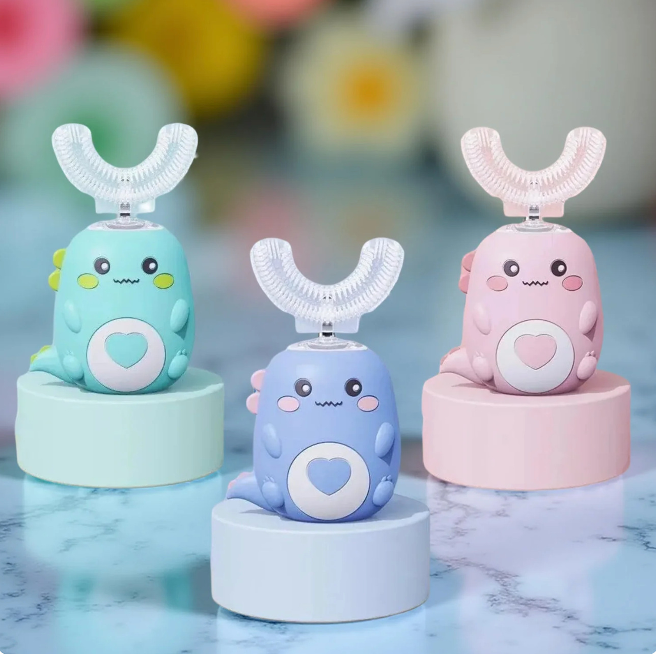 DinoBrush™ | Kinder- Zahnbürste 360°